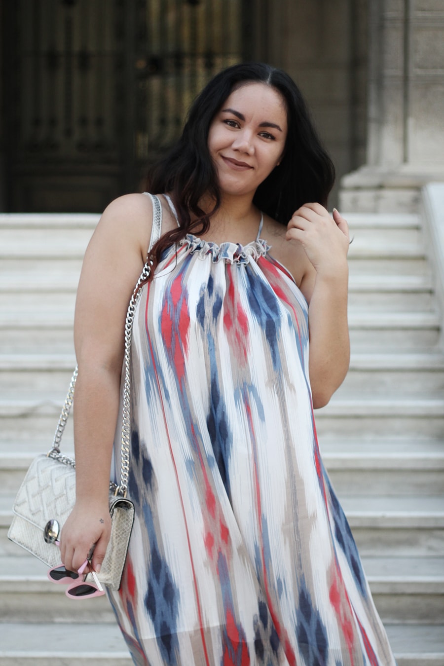 Maxi Dress - Maxidress summer outfit inspiration plus size mexican blogger | Golden Strokes