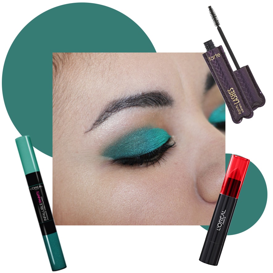 Colorful makeup ideas - Infallible Liquid Eyeshadow Paints loreal - Tendencias de maquillaje - Golden Strokes