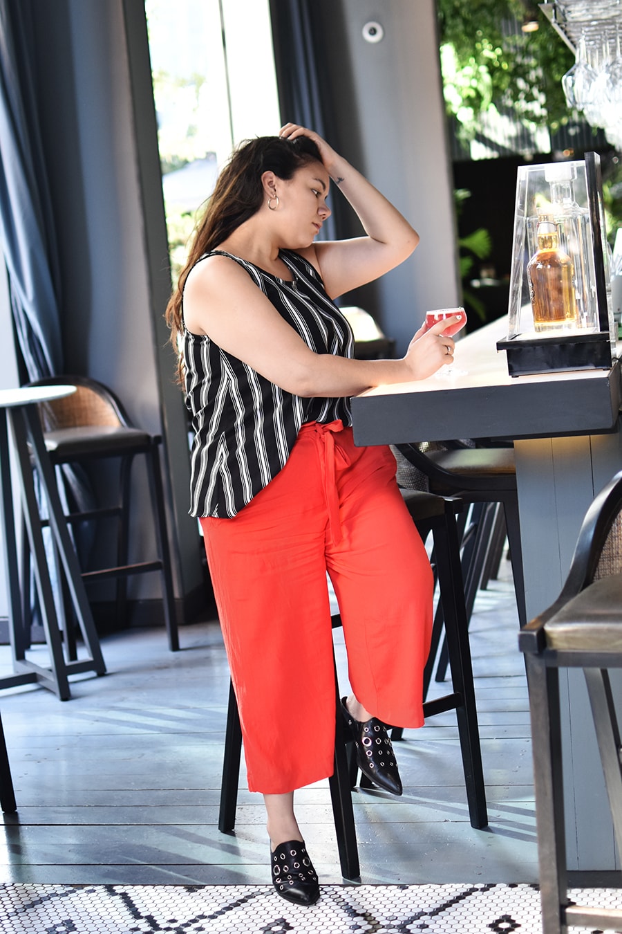 Culotte pants - after office outfit chic casual plus size luisa verdee