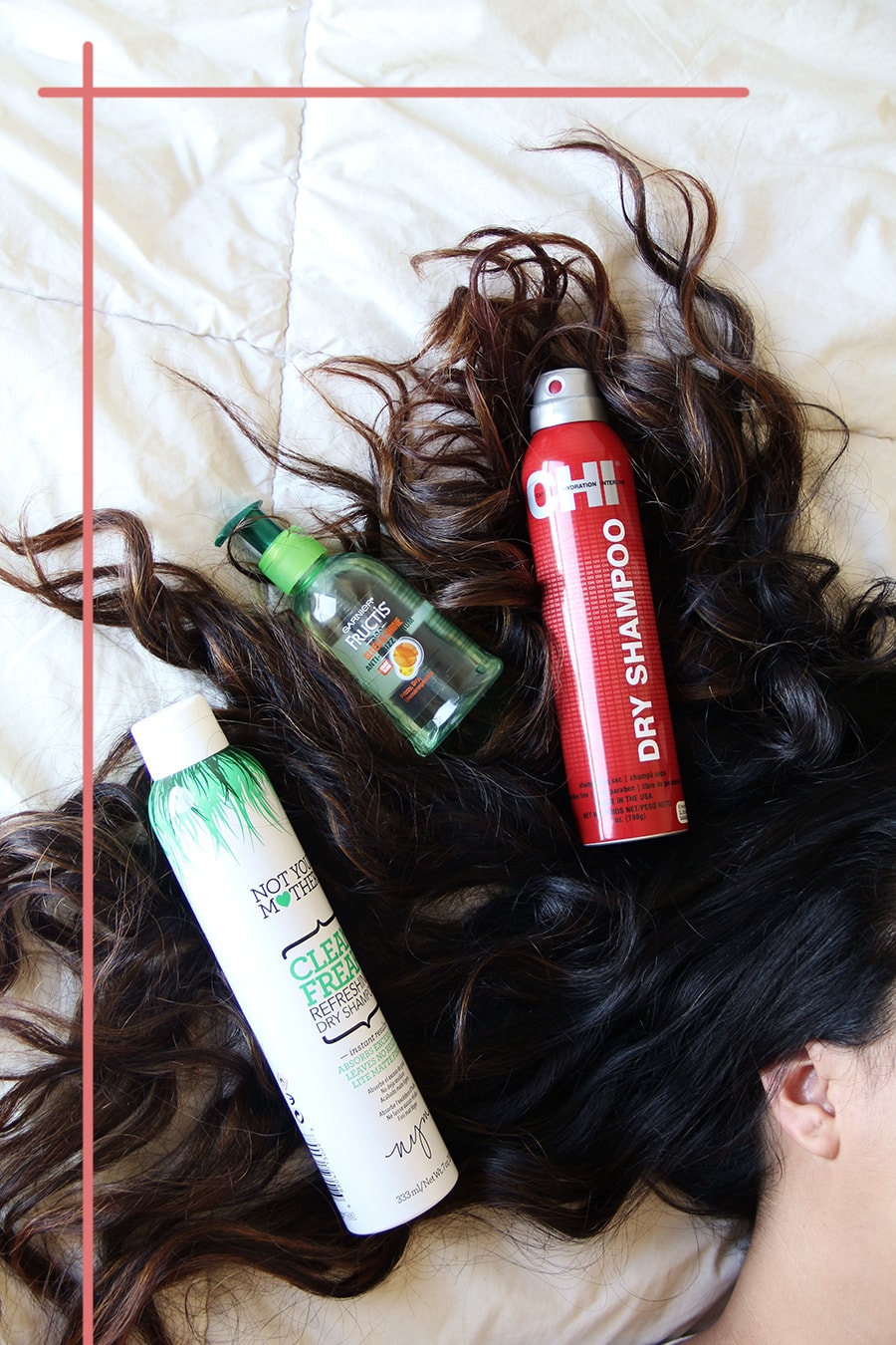 Hair care - not daily wash routine - dry shampoo