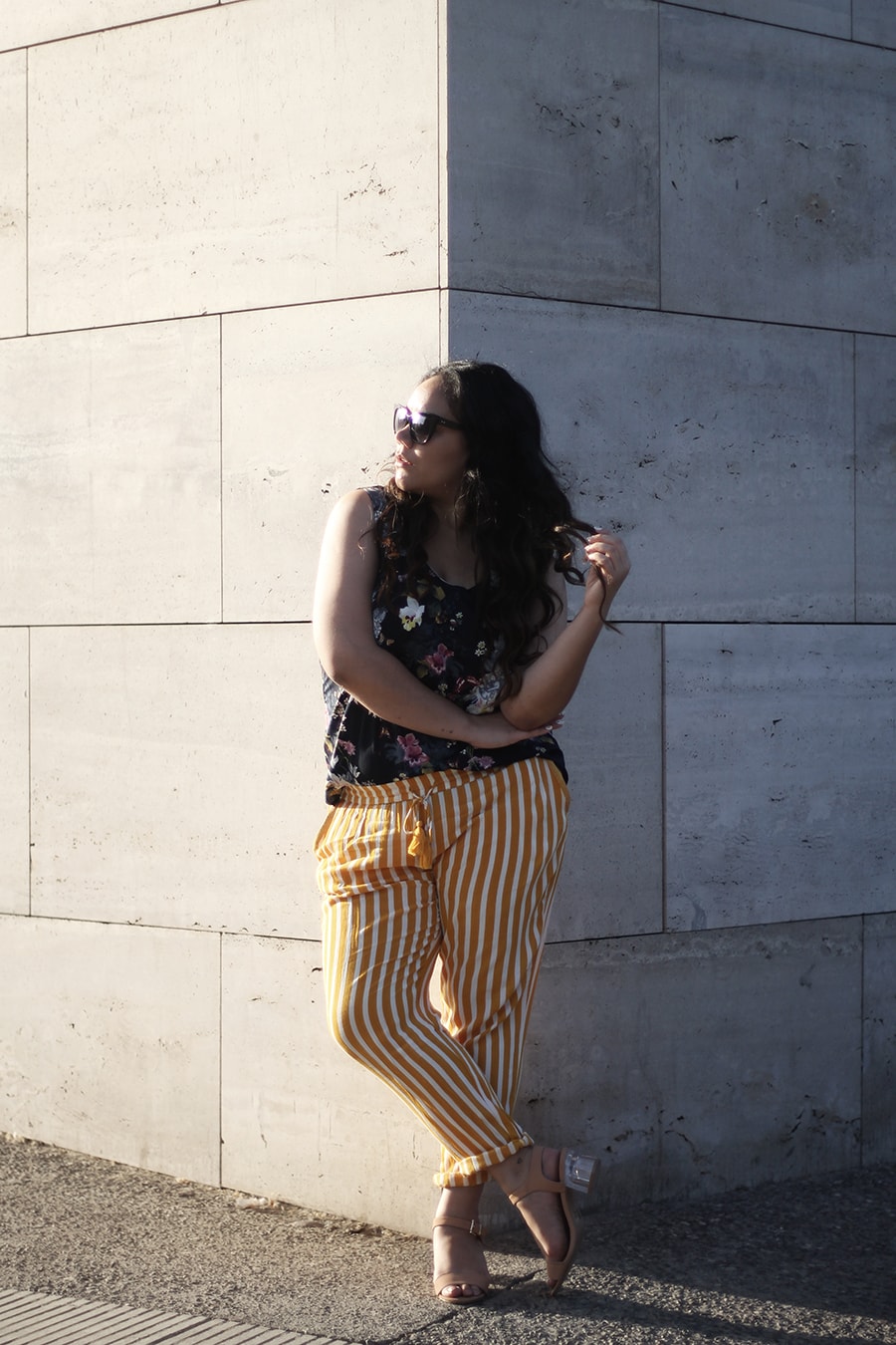 mixing patterns outfit curvy blogger mexico plus size
