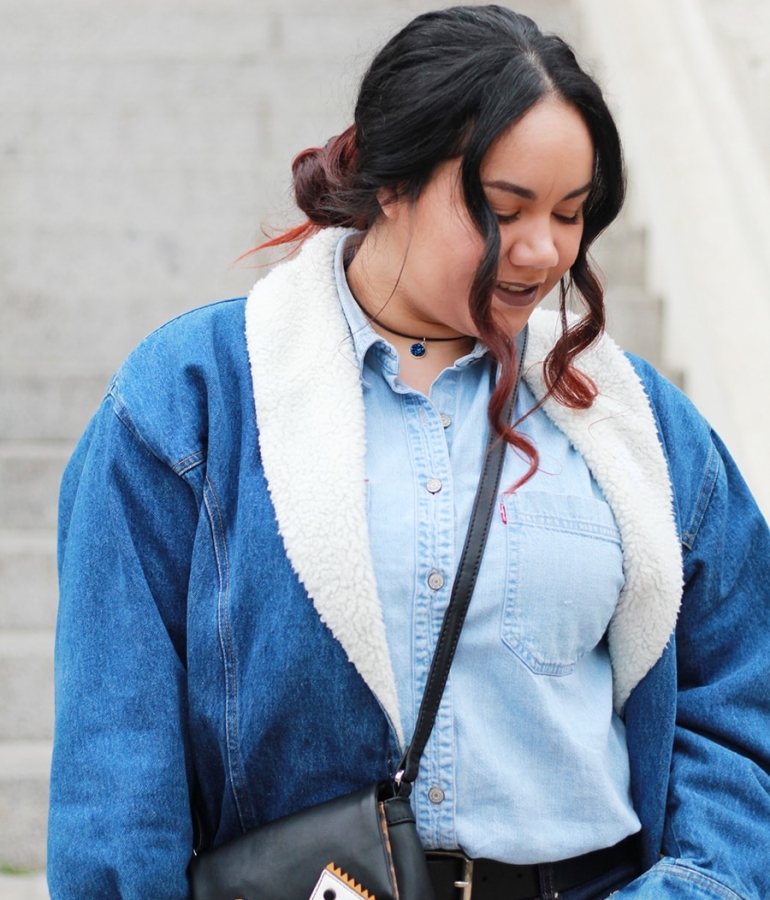 Total denim outfit overdose