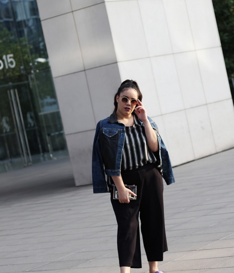 Flat Mules and Culottes for Fall